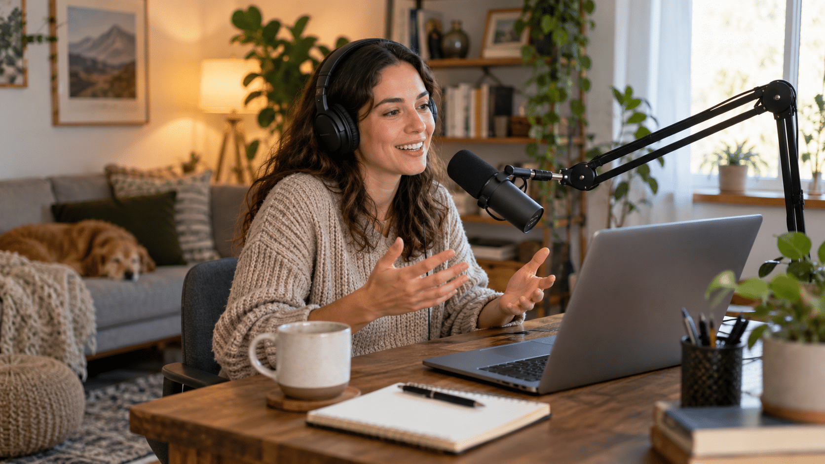 Podcast opnemen: thuis of in een professionele studio?